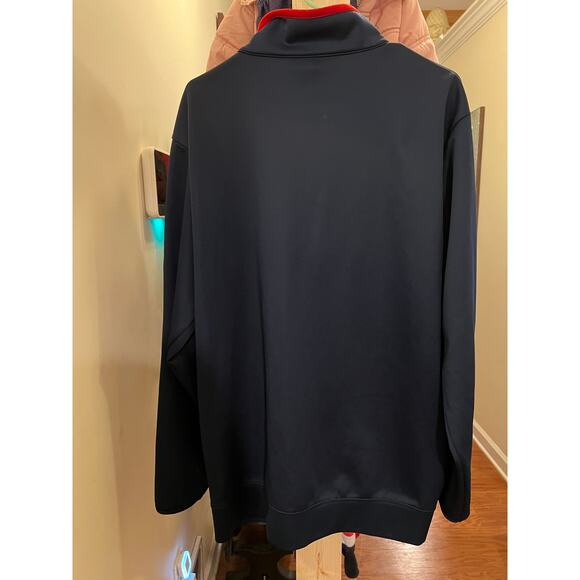 Men’s NBA All-Star Antigua Quarter Zip Pullover Navy Logo XL - Picture 2 of 5